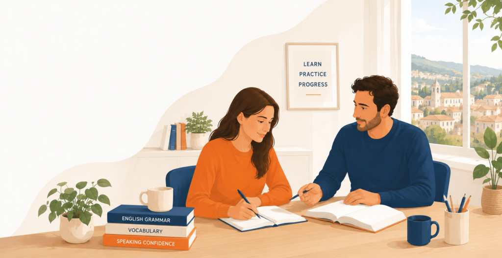 Cours d’anglais à domicile à Aubenas pour adultes et soutien scolaire